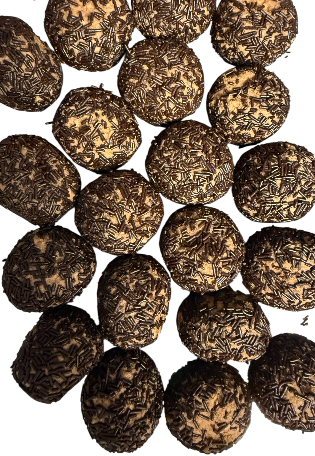 Rumkugeln mit Kakaostreuseln 2 Stück