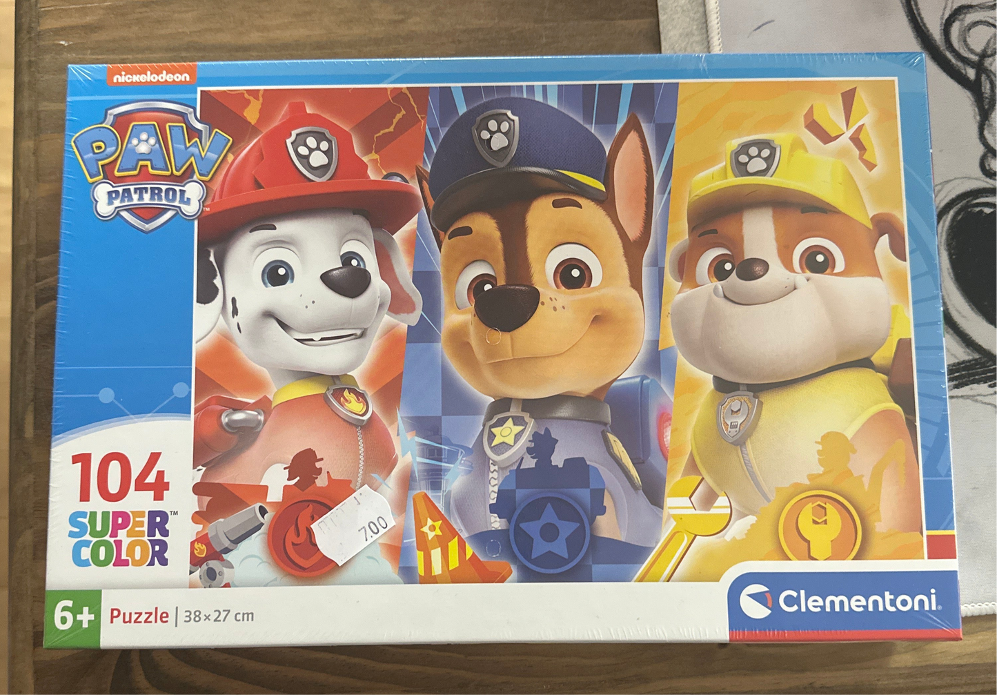 Puzzle Paw Patrol 104 Teile