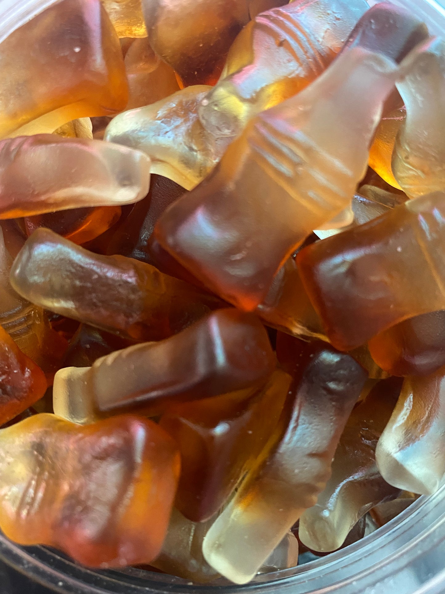 Zuckerfreie Colaflaschen