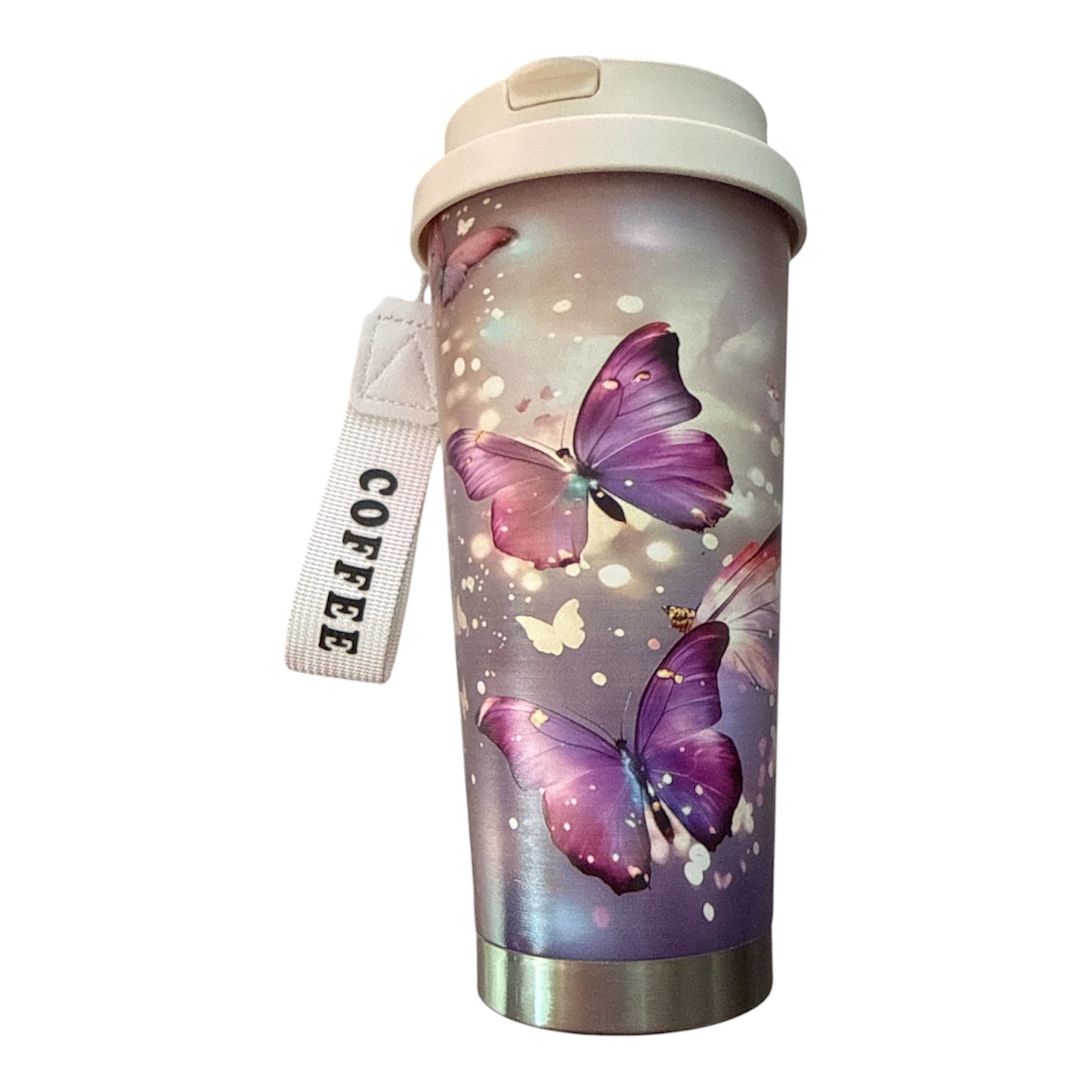 Thermobecher Coffee Schmetterling
