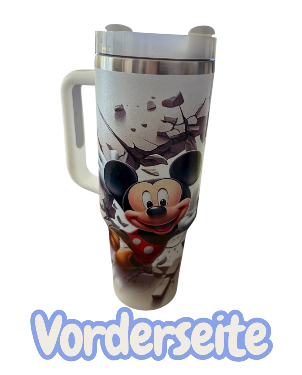 Thermobecher XL Minnie und Mickey Maus