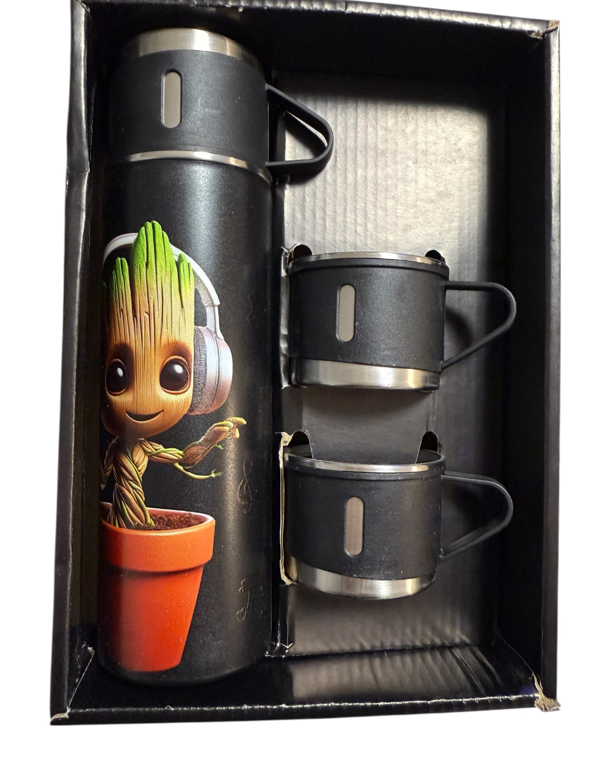 Thermosflasche mit Bechern Groot