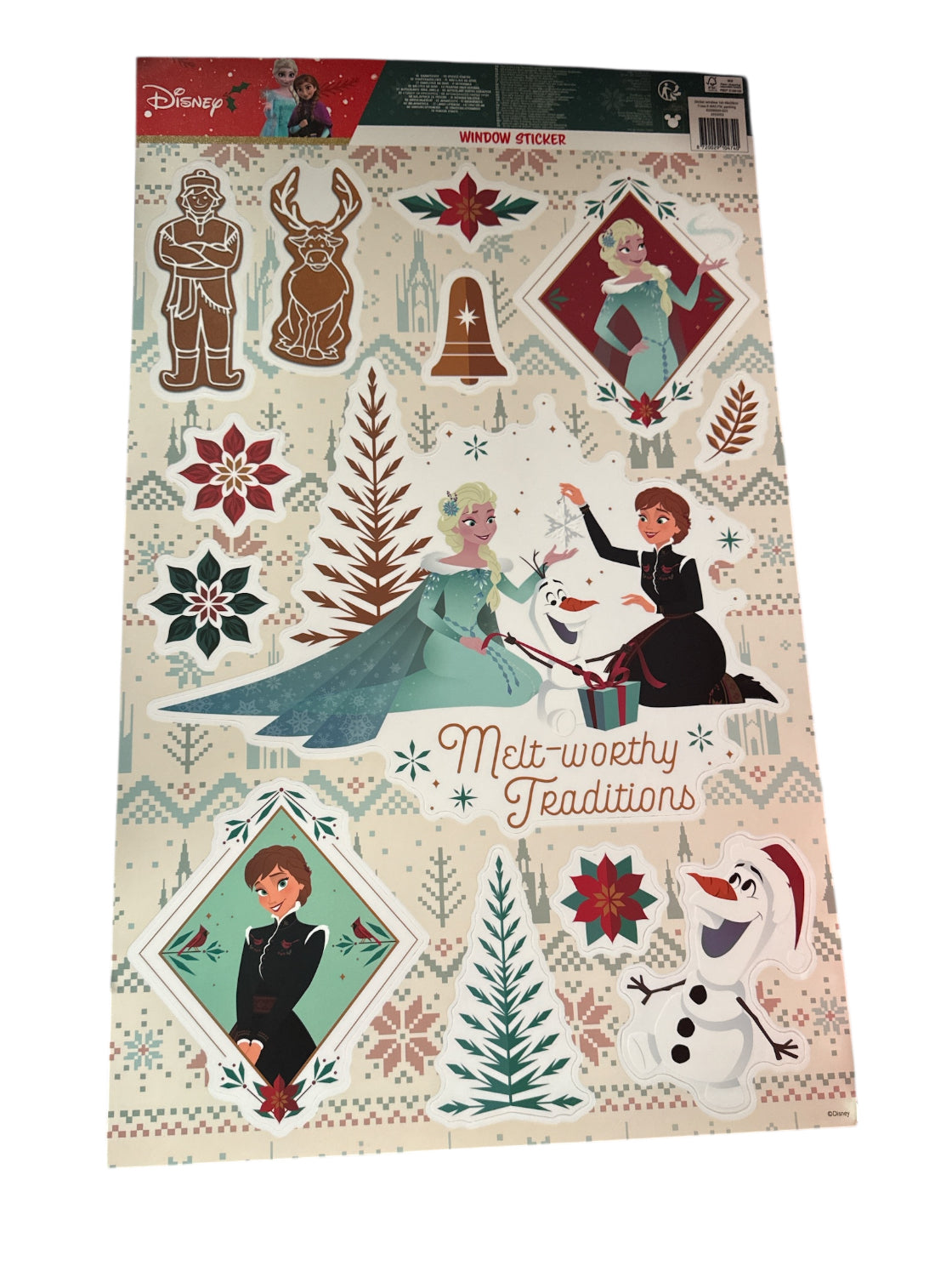 Fensterbilder Frozen Anna und Elsa