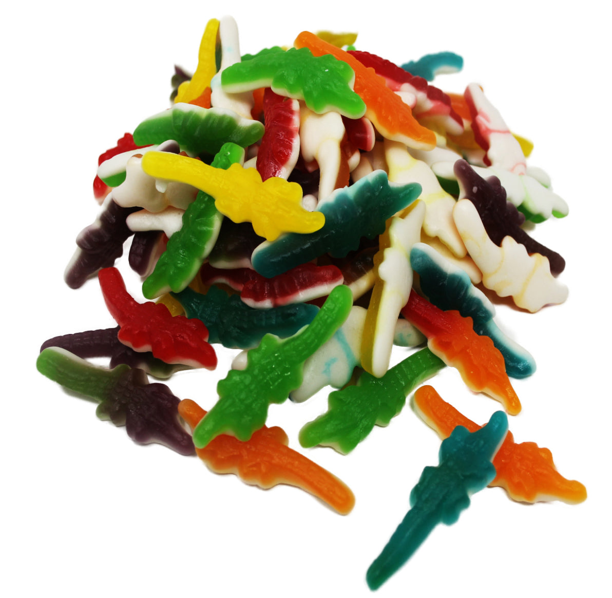 Bunte Krokodile