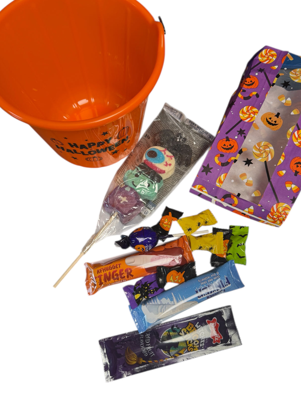 Halloween Eimer klein Orange