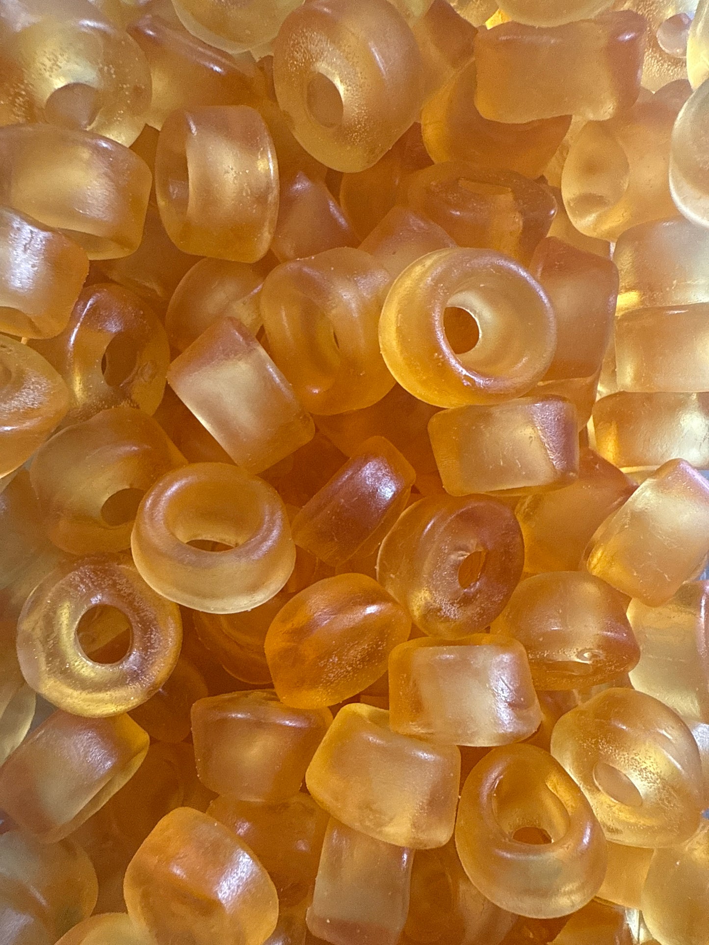 Halal Mini Ringe Pfirsich