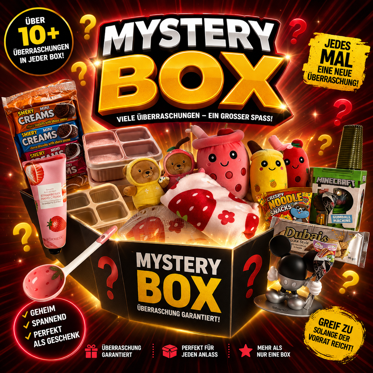 Mysterybox xl Mega Bunt 🍓 🍭 Runde 2