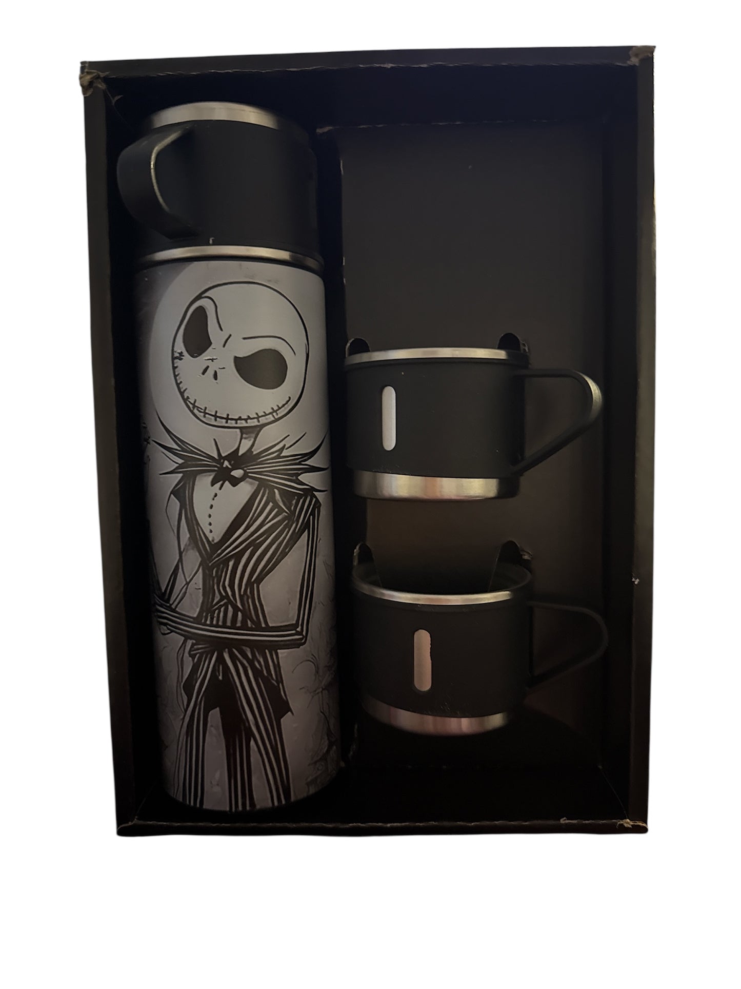 Thermosflasche mit Bechern Jack Skellington