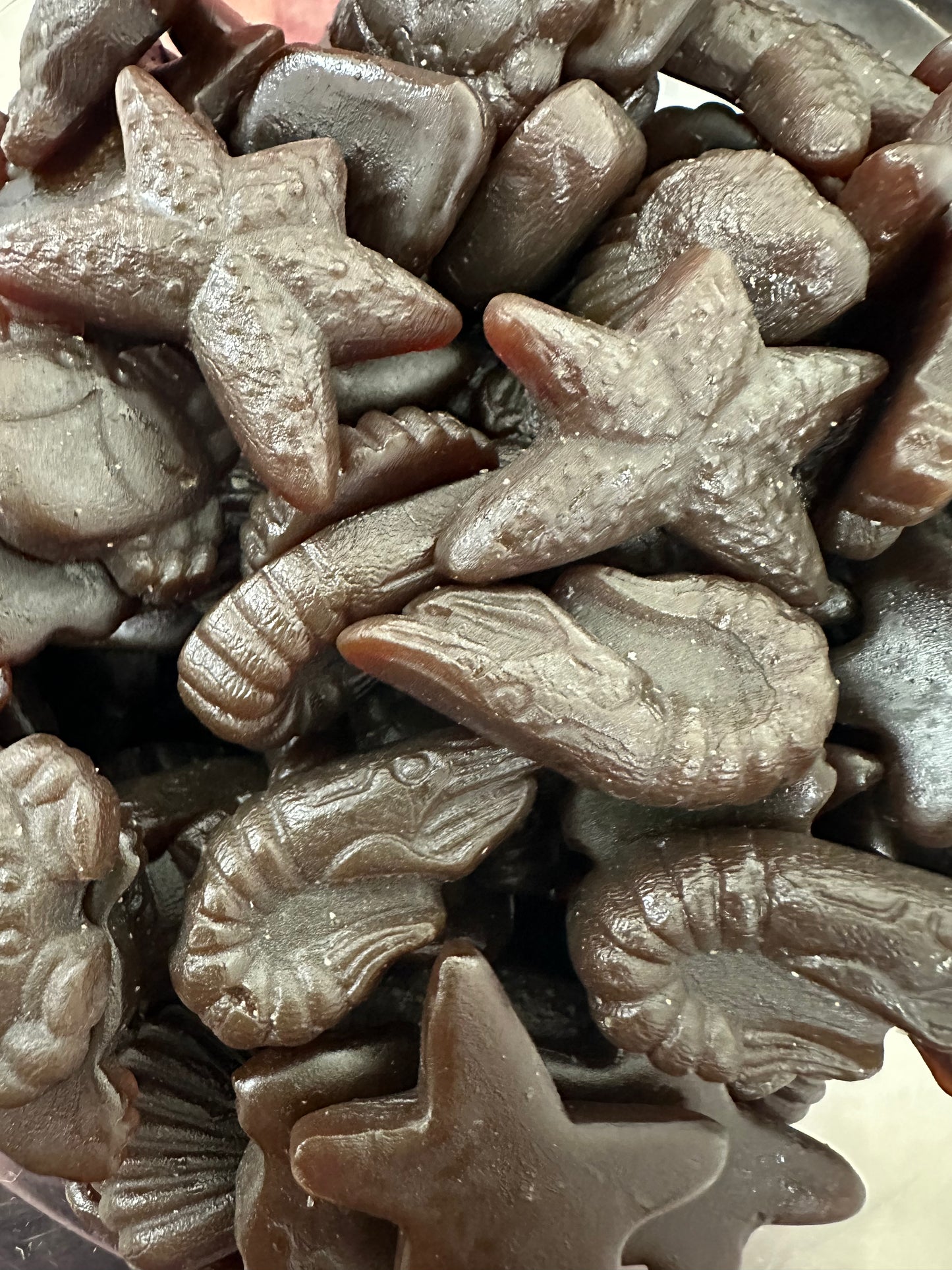 Zuckerfreie Lakritz Muscheln