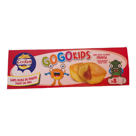 Go Go Kids Mini Cake Strawberry inhalt 8 stück