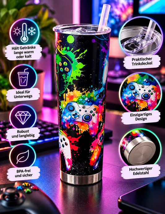 Thermobecher Gamer
