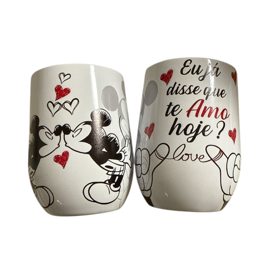 Thermobecher klein Mickey Kuss