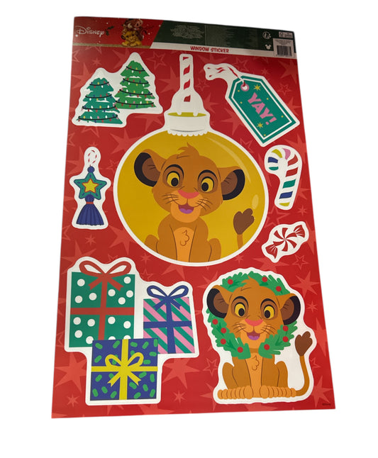 Fensterbilder Simba König der Löwen