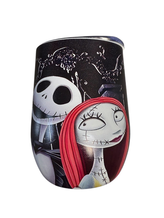 Thermobecher Klein nightmare Christmas Schwarz