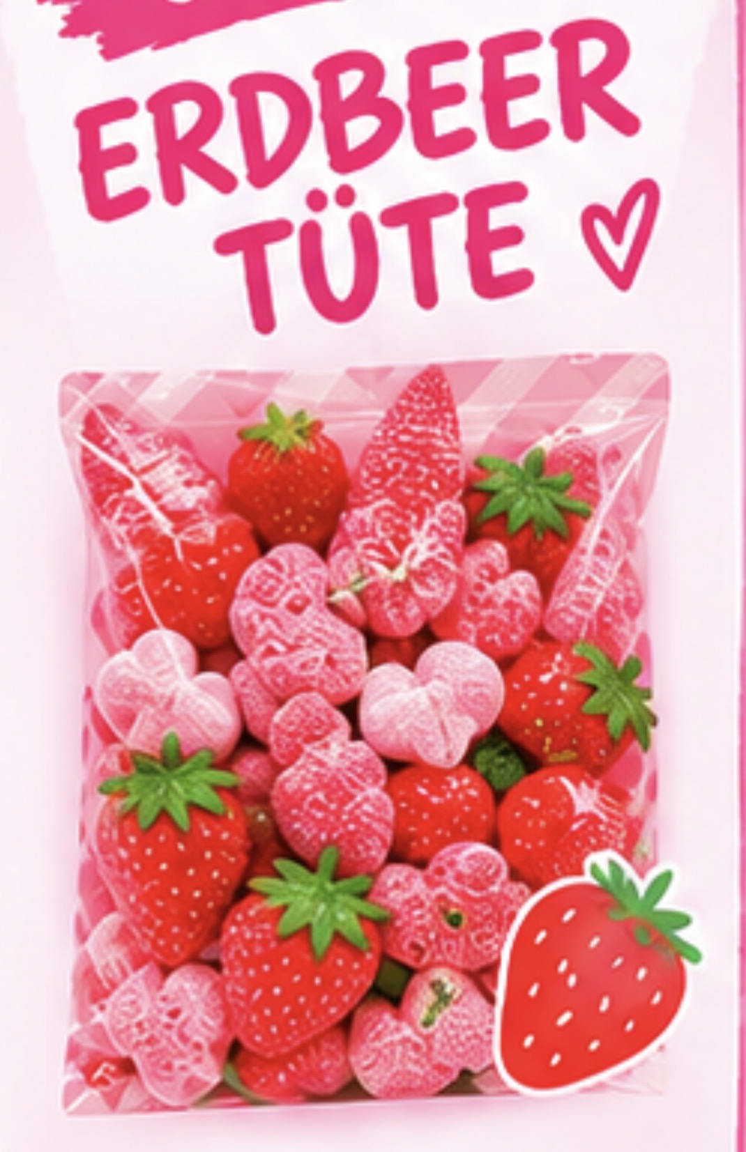 Erdbeer Tüte 500g