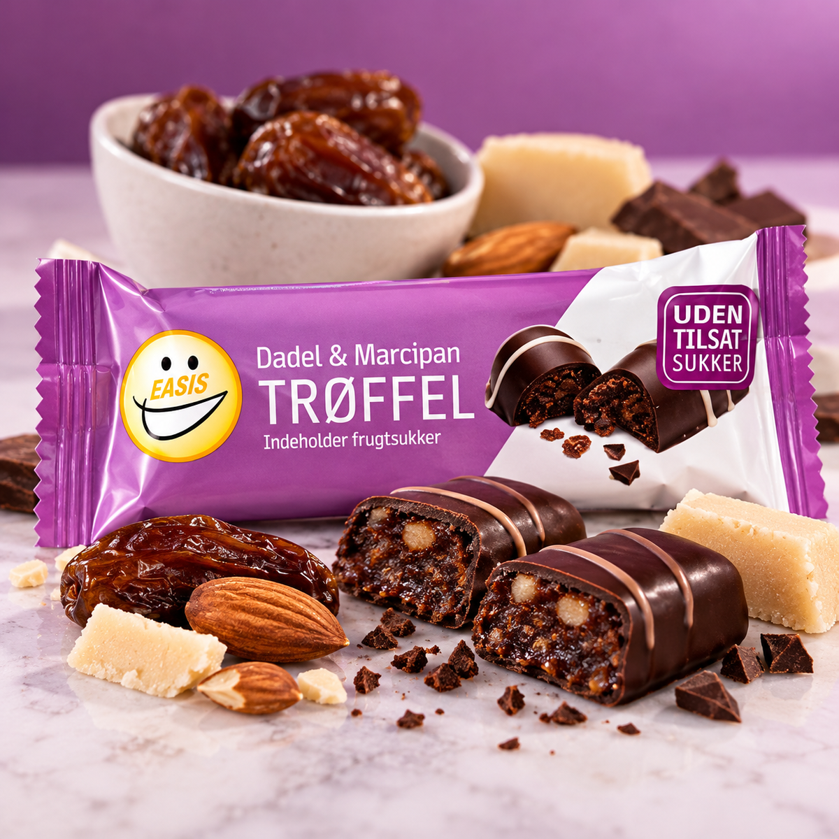 Proteinbar Riegel ohne zuckerzusatz Trüffel