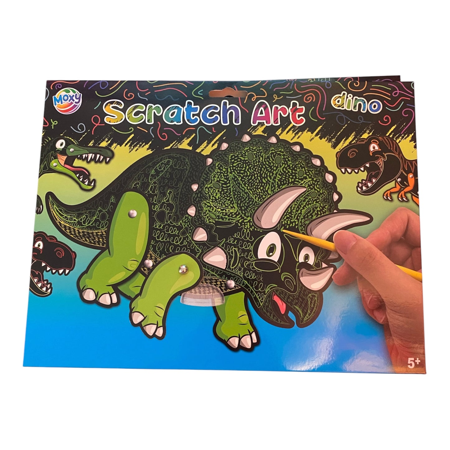Kratz und Bastelset Dino