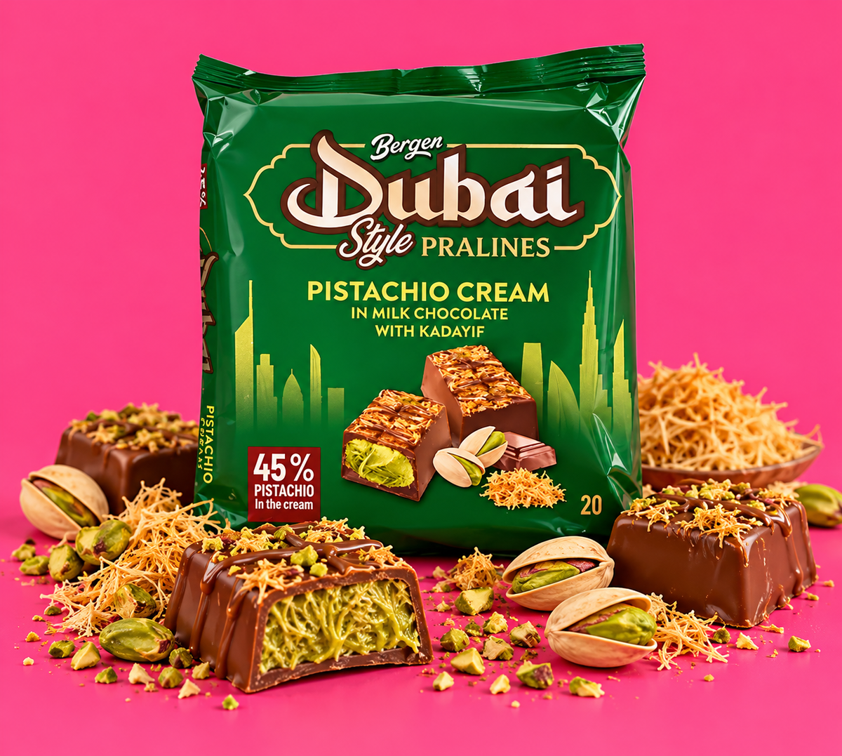 Dubai Style Pralines 120g