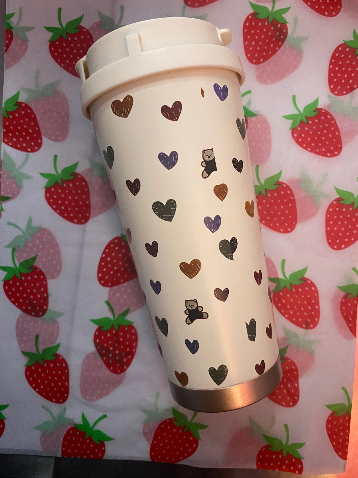 Thermobecher Coffee Herz