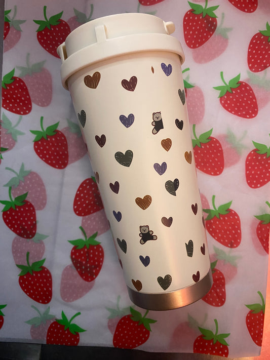 Thermobecher Coffee Herz