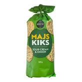 Majas Kicks - Reiswaffeln Sour Cream & Onion 120g