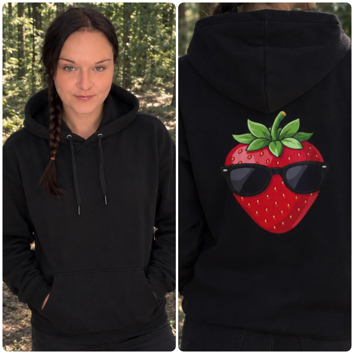 Erdbeer Hoody