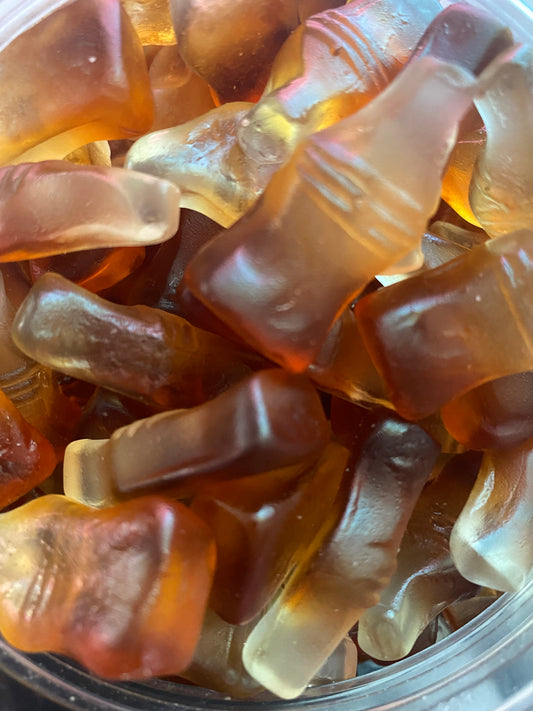 Zuckerfreie Colaflaschen