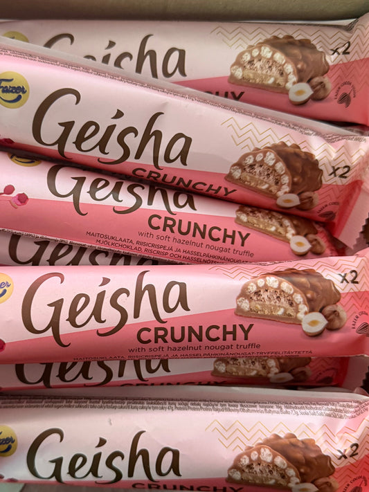 Crunchy Riegel Haselnuss Nougat