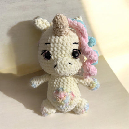 Einhorn gehäkelt