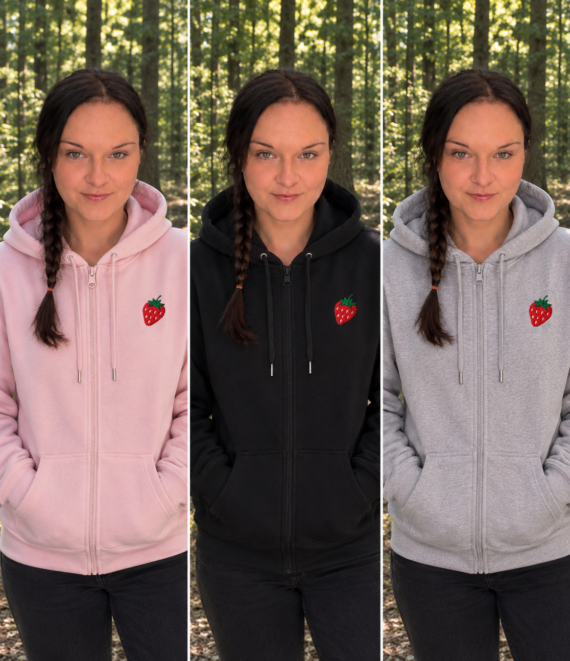 Erdbeer Jacke