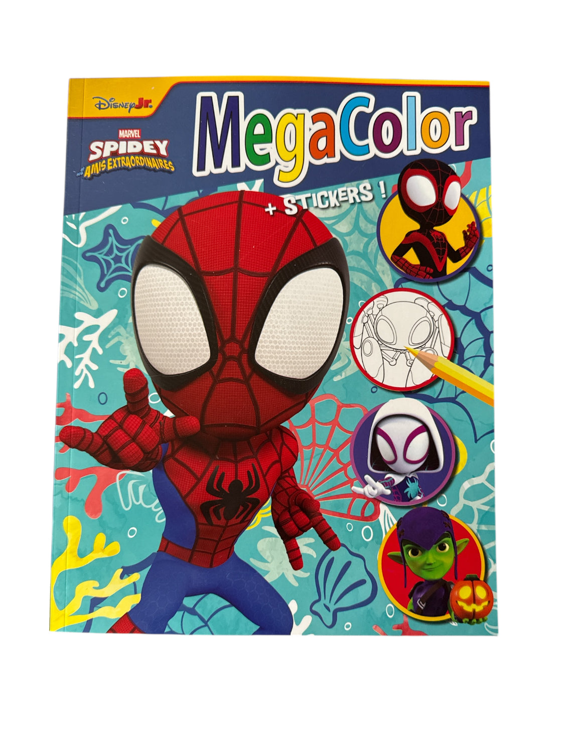 Malbuch XL mit Stickern