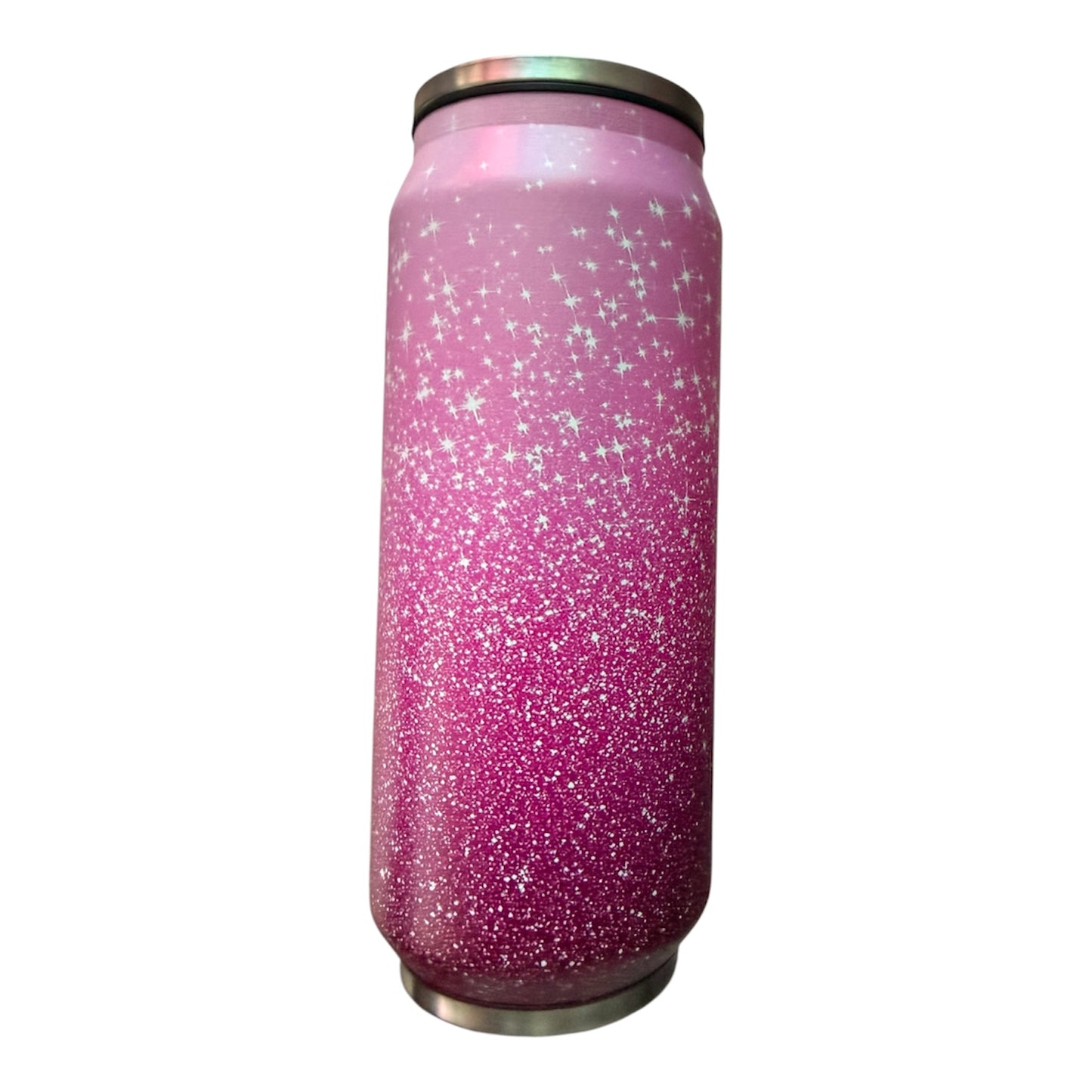 Thermobecher Glitzer Pink