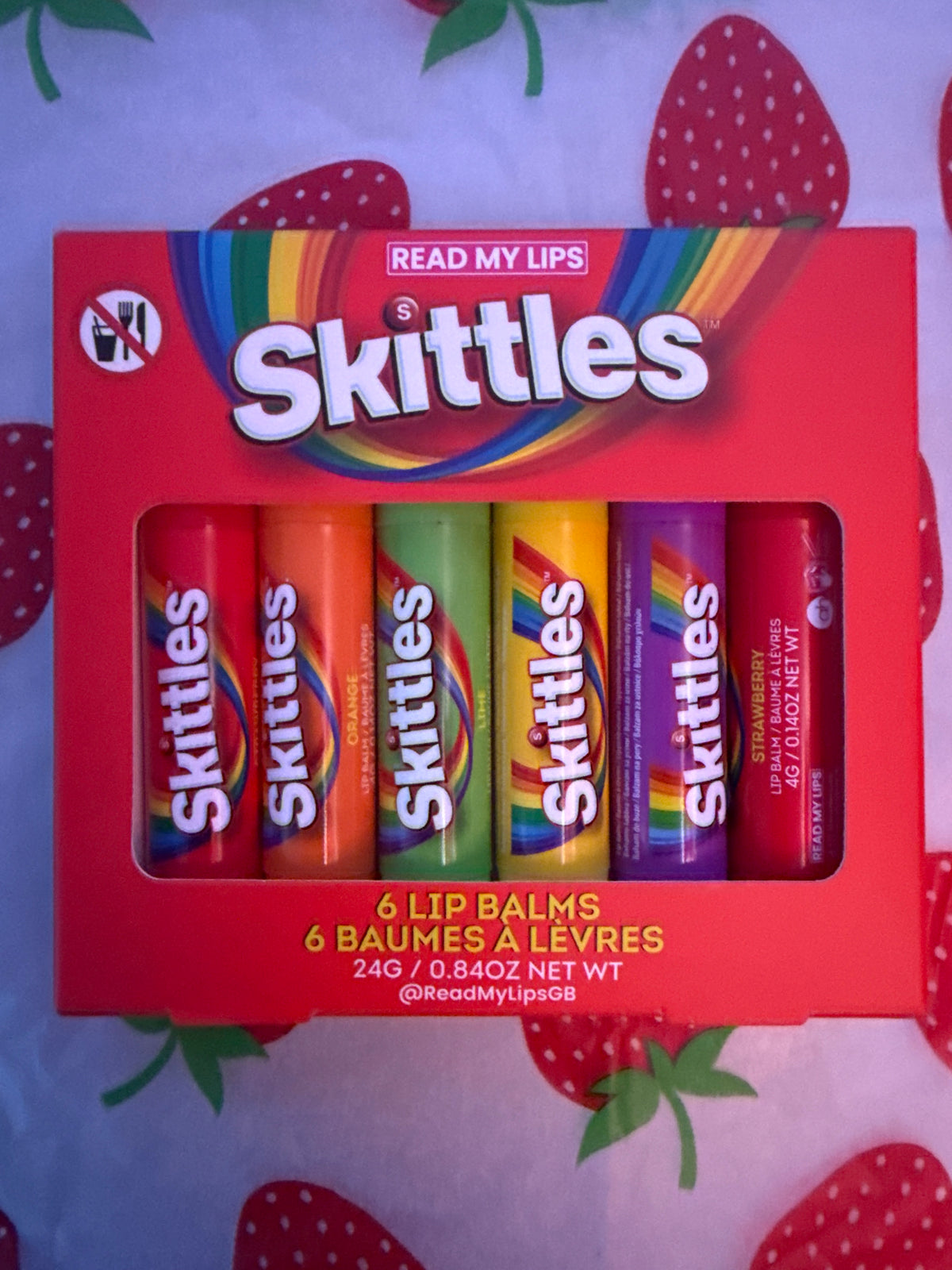Lippenbalsam Skittles 6 Stück