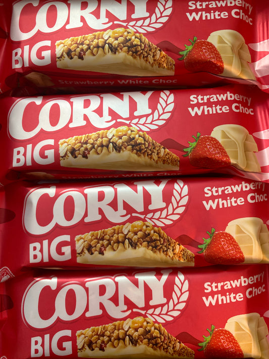Corny BIG Strawberry white Choc