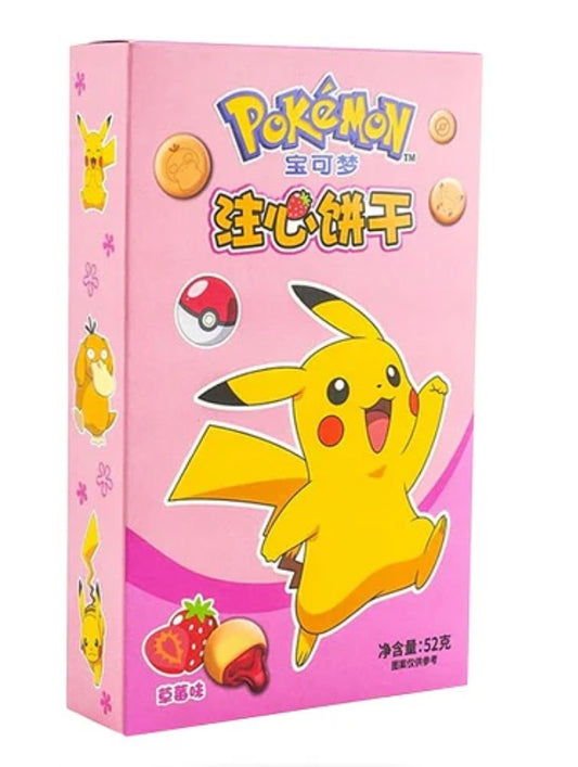 POKEMON Cookies Strawberry 52g