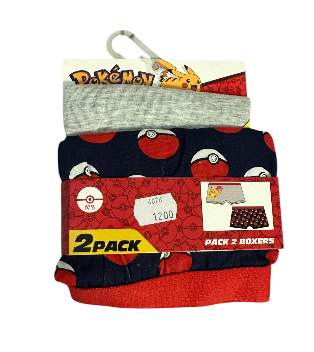 2er Pack Boxer Shorts Pokemon