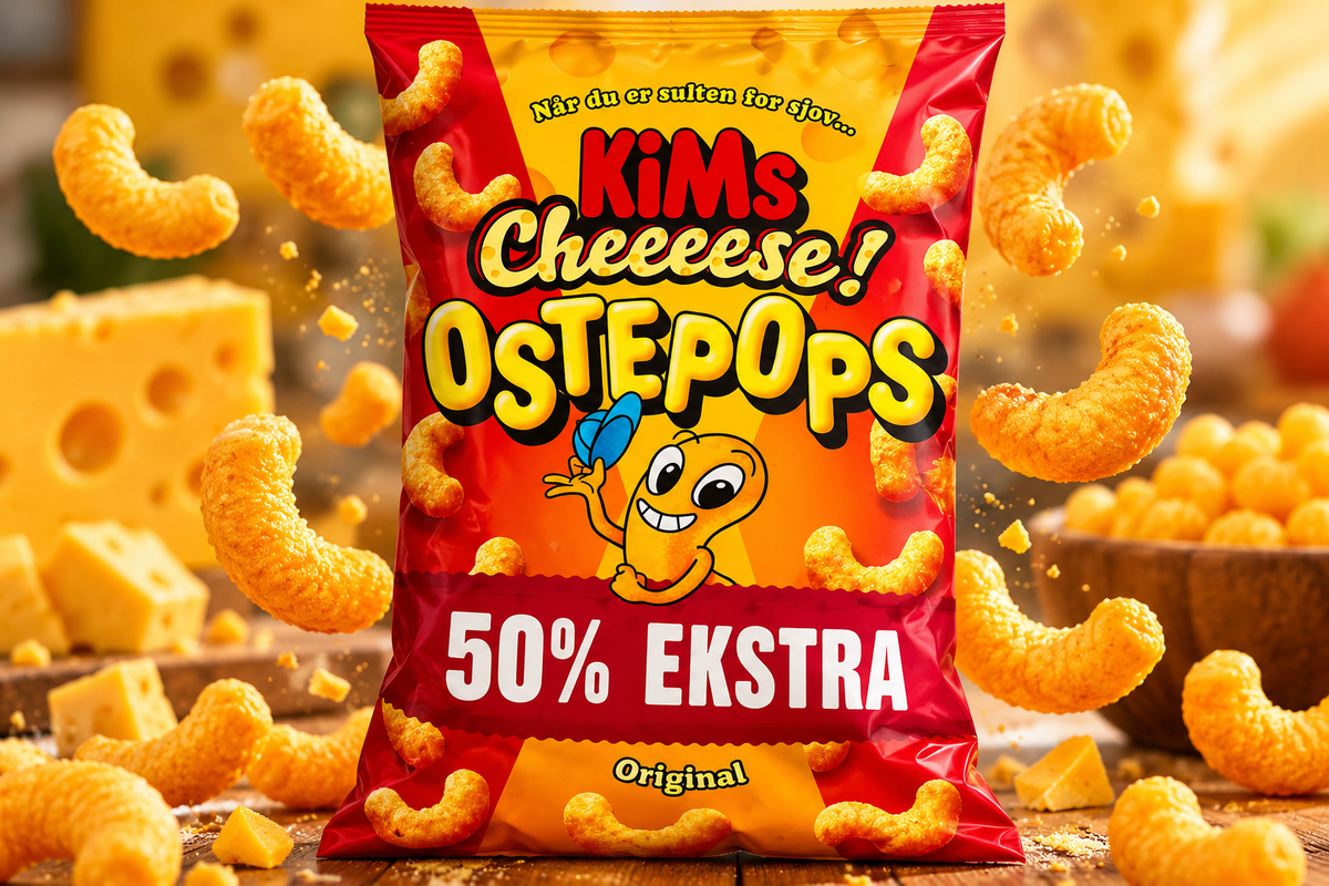 Kim´s Ostepops cheese  Big Pack 240g