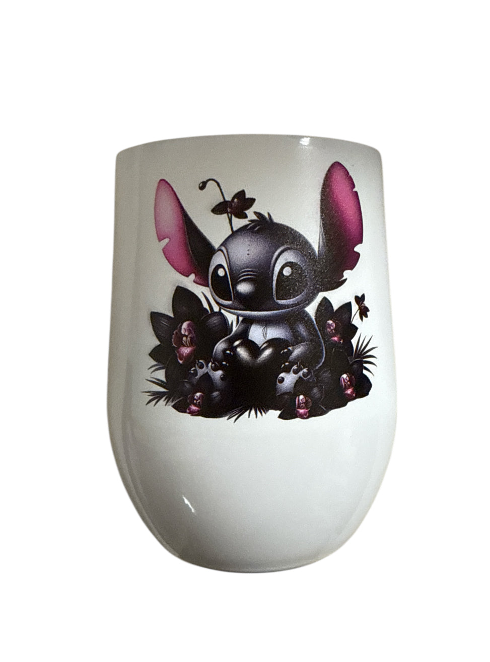 Thermobecher klein Stitch schwarz pink