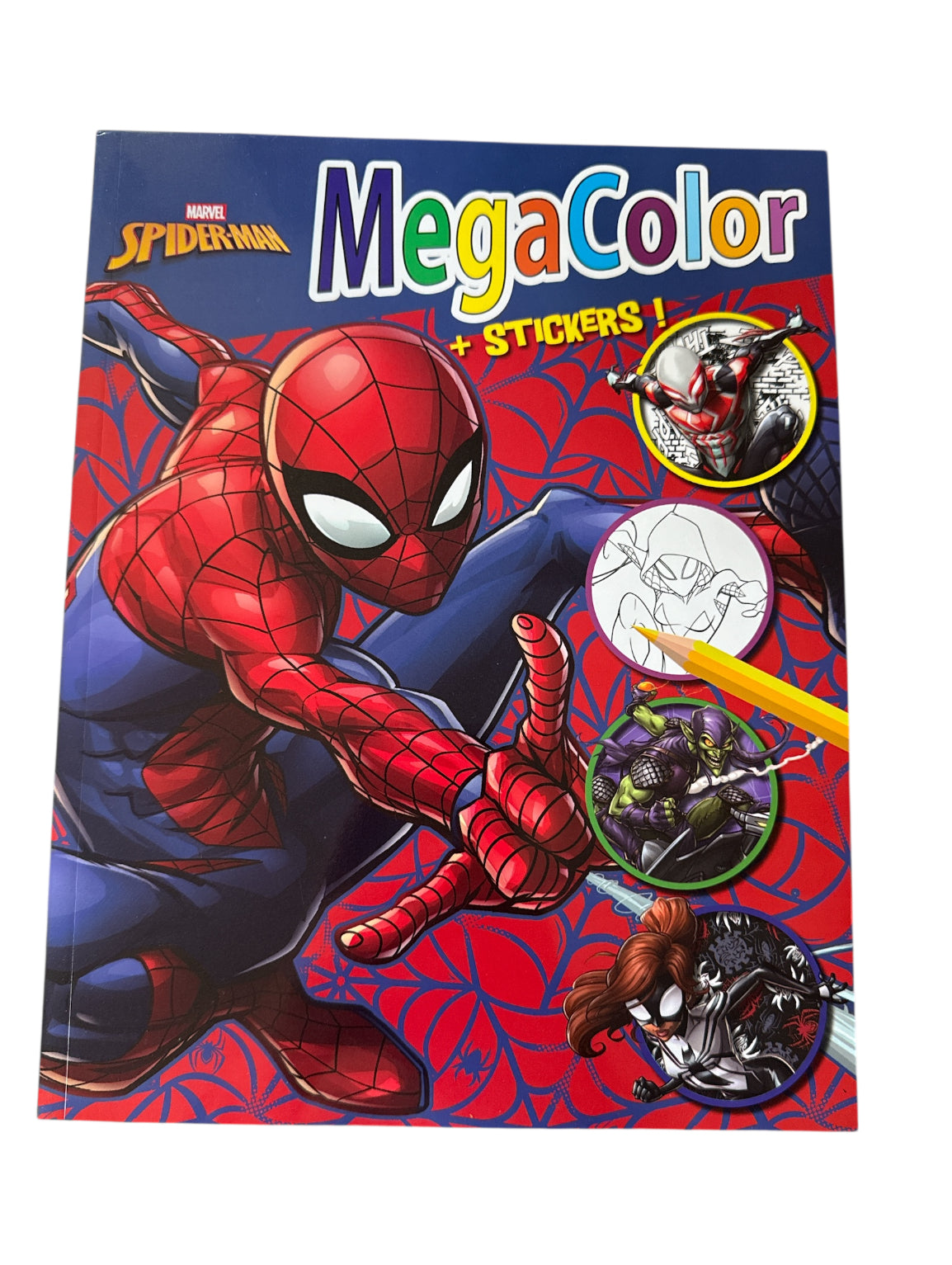 Malbuch XL mit Stickern