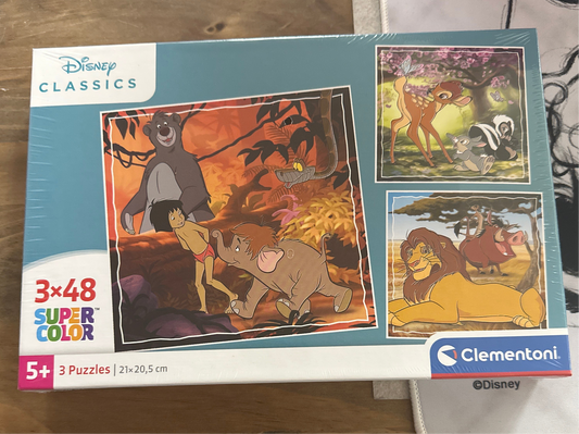 Puzzle Disney 3x48 Teile
