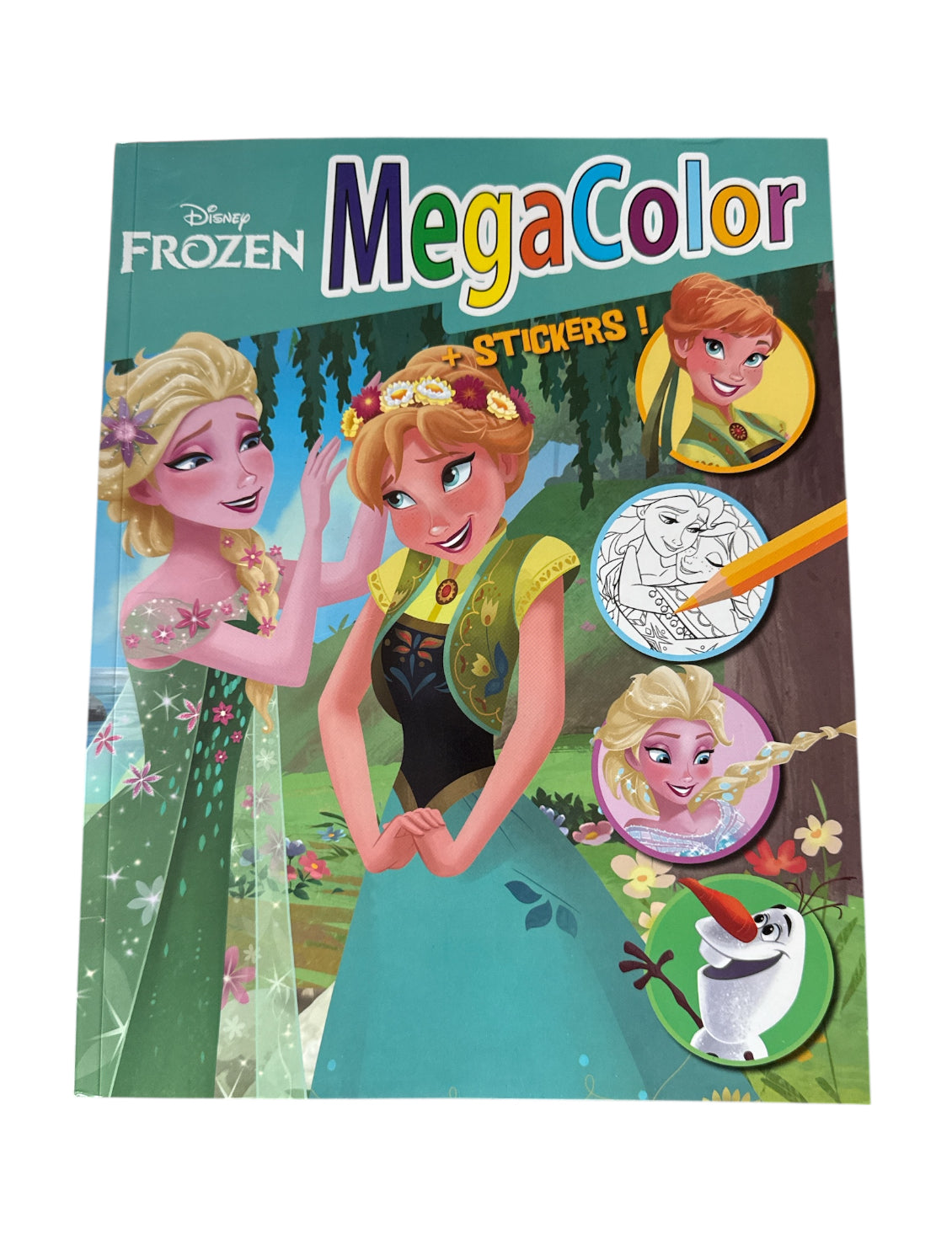 Malbuch XL mit Stickern