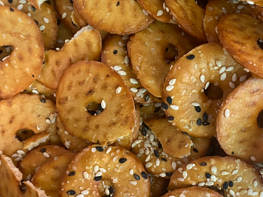 Laugengebäck Chips Sesam