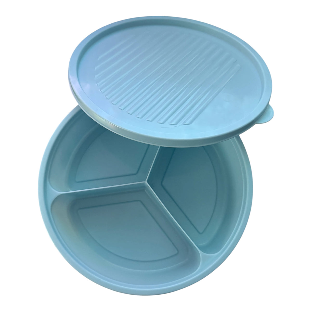 Partybox rund klein blau