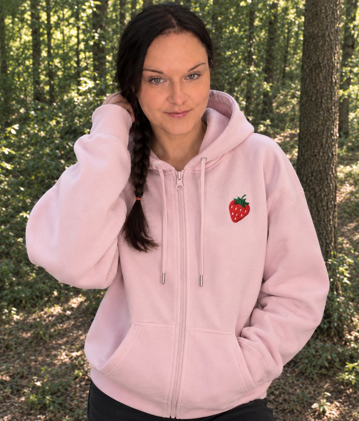Erdbeer Jacke
