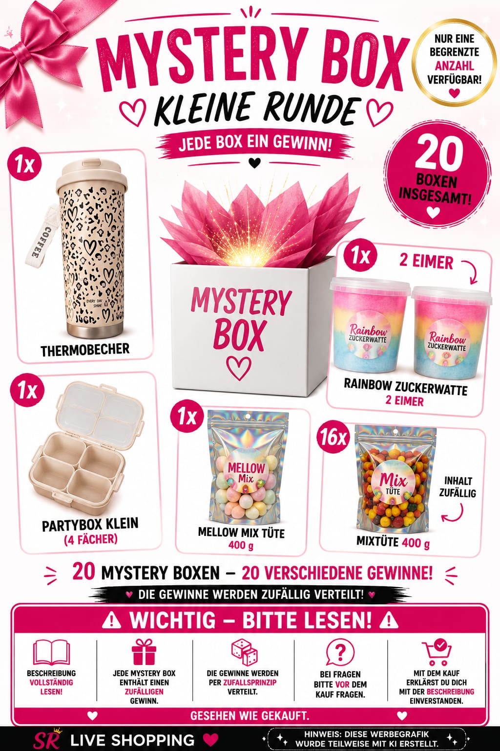 Mysterybox 1-20 (Thermobecher Leo Herz)