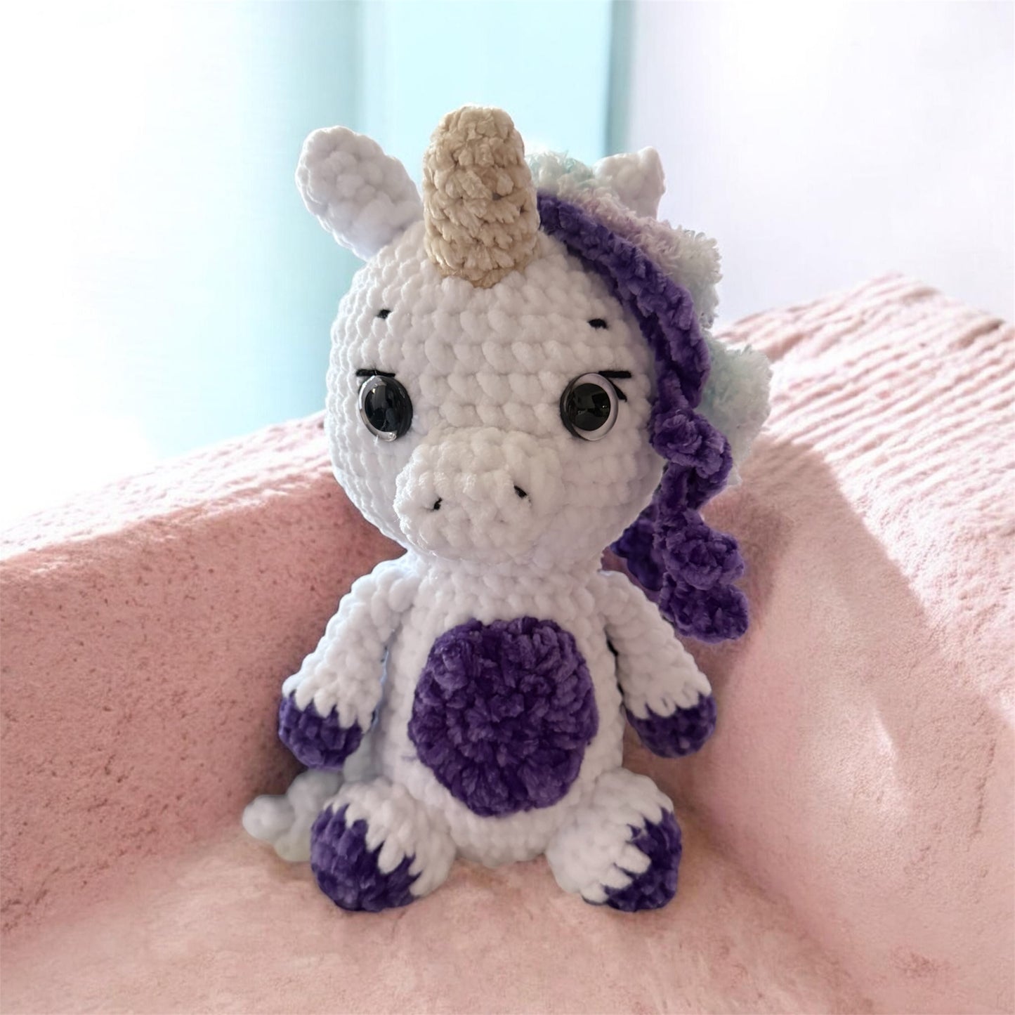 Einhorn gehäkelt