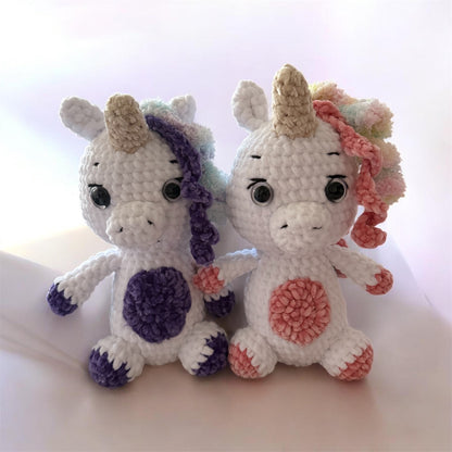 Einhorn gehäkelt