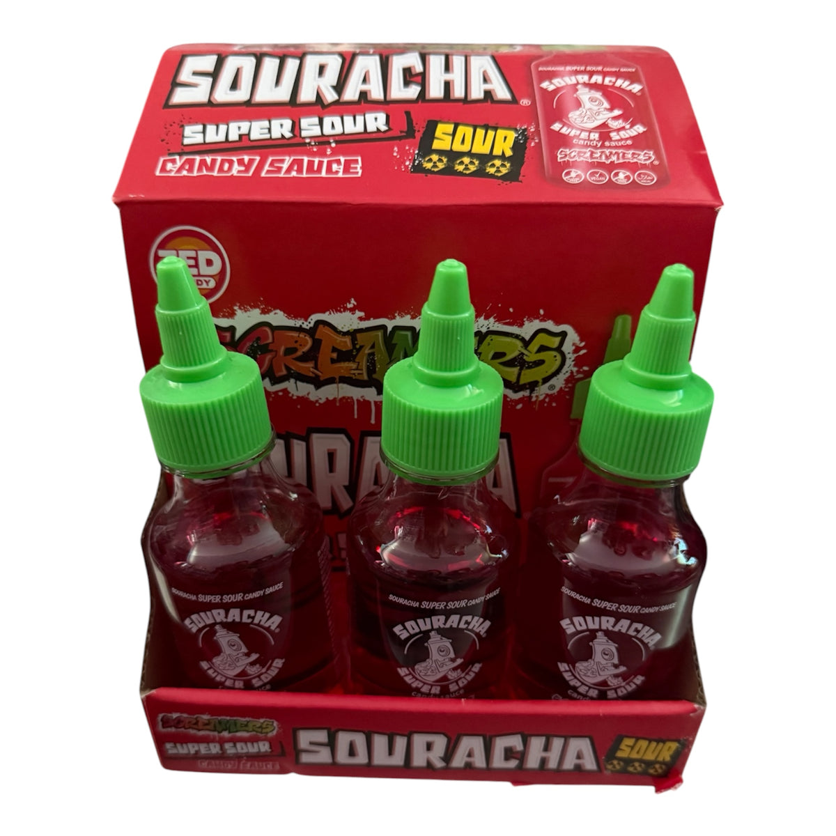 Candy Sauce Souracha Rot
