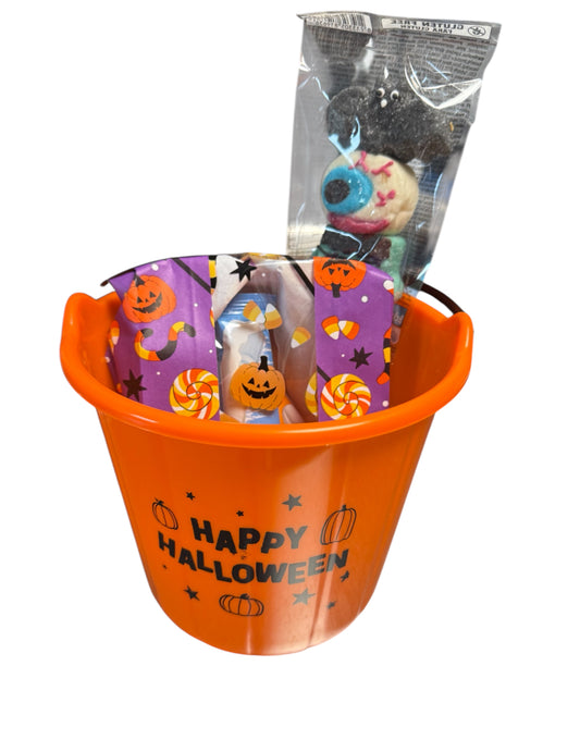 Halloween Eimer klein Orange