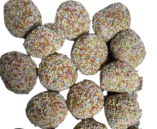 Rumkugeln mit Buntem Streuseln 2 Stück